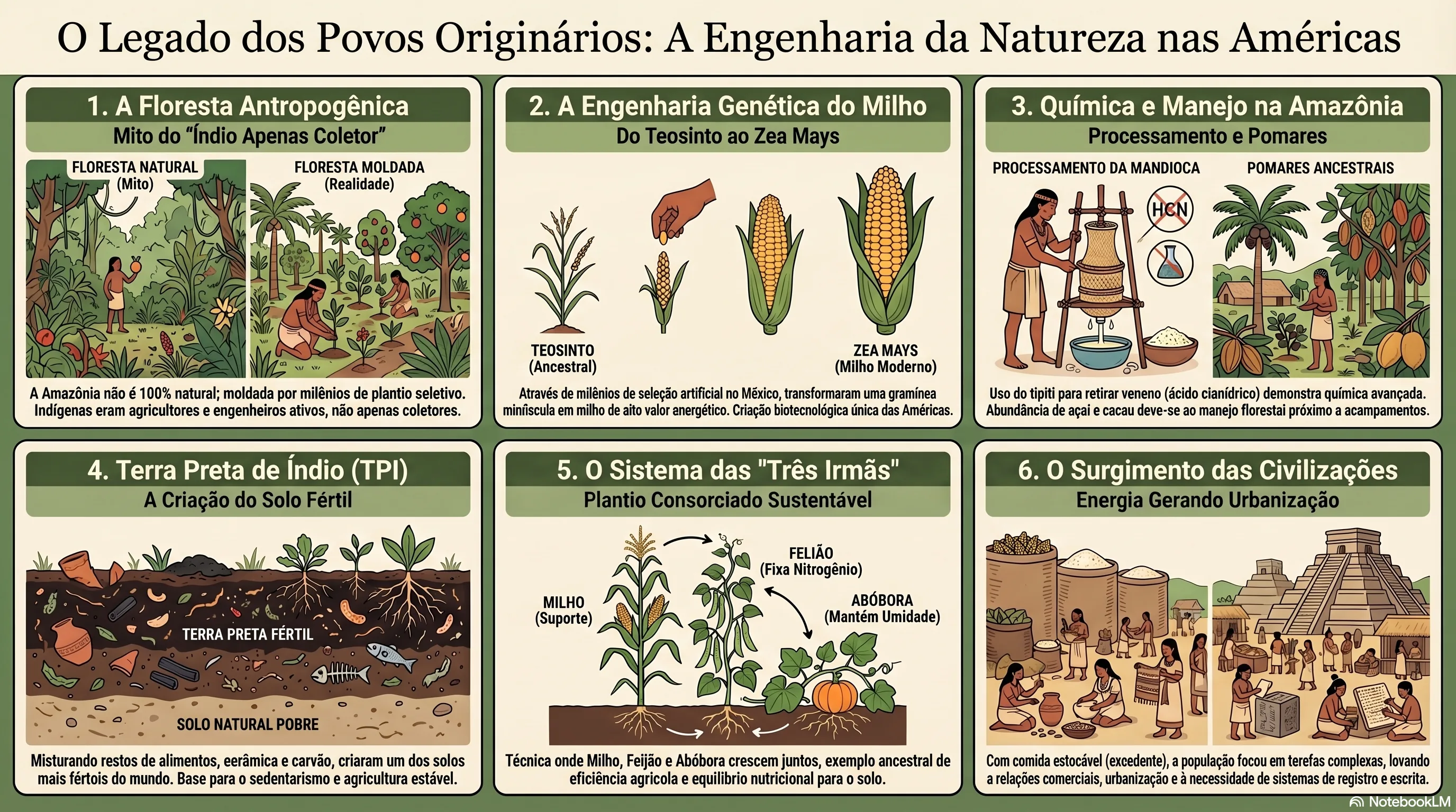 Exemplo de mapa mental de História para o Vestibulinho ETEC